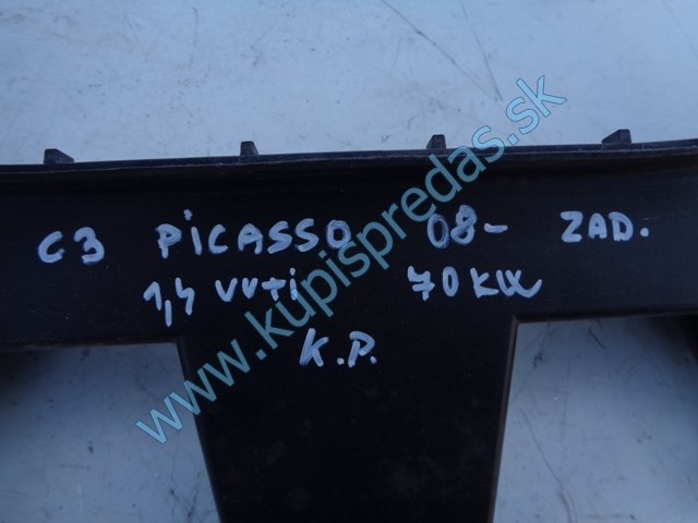 zadný držiak nárazníka na citroen c3 picasso, 9681820180